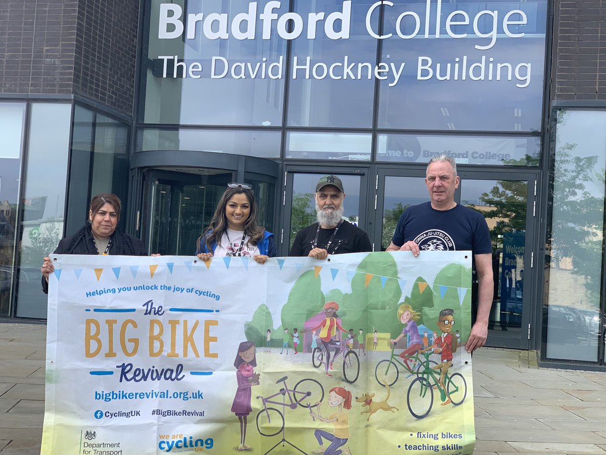 Mumtaz Khan (@onnabike) on Twitter photo All set <a href="/BradfordCollege/">Bradford College</a> - great to have support from the Student Engagement Officers for our Learn to Fix session kindly funded by <a href="/WeAreCyclingUK/">Cycling UK</a> with <a href="/OnnaBike/">Mumtaz Khan</a> All set <a href="/BradfordCollege/">Bradford College</a> - great to have support from the Student Engagement Officers for our Learn to Fix session kindly funded by <a href="/WeAreCyclingUK/">Cycling UK</a> with <a href="/OnnaBike/">Mumtaz Khan</a>