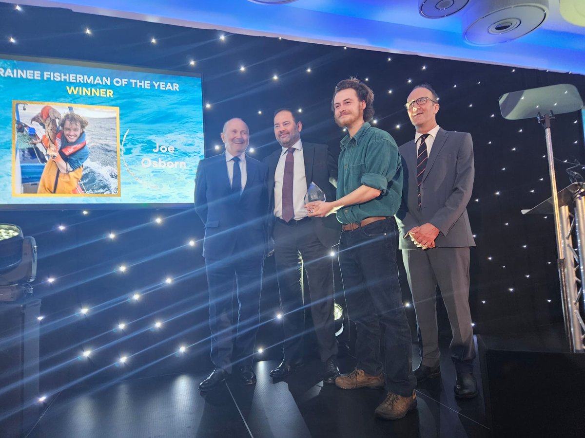 Clyde Fishermen's Trust (@cft_scot) on Twitter photo ππ»ππ»ππ» Congratulations to CFT trainee Joe Osborne on winning Trainee Fisherman of the Year at the Fishing News Awards! Well done to his skipper and all fishermen and organisations who support training for New Entrants alongside the CFT, Argyll & Bute Council, FITA & <a href="/seafishuk/">Seafish</a>. ππ»ππ»ππ» Congratulations to CFT trainee Joe Osborne on winning Trainee Fisherman of the Year at the Fishing News Awards! Well done to his skipper and all fishermen and organisations who support training for New Entrants alongside the CFT, Argyll & Bute Council, FITA & <a href="/seafishuk/">Seafish</a>.