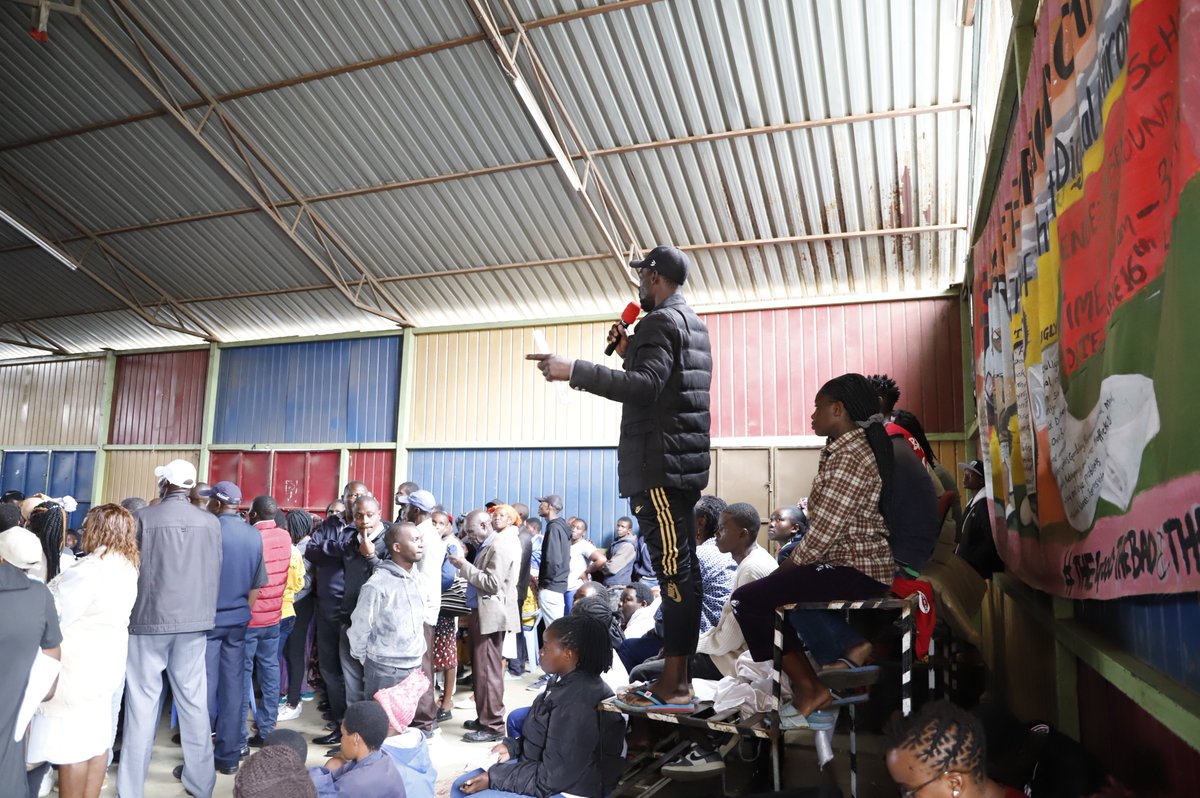 KDI_Kenya's tweet photo. Community Voice "To our government leaders, what's the plan? Strategy without our input isn't truly for us. We recognize both the challenges and the solutions lie within our community. Engage with us. #EvictionsBilaForm https://t.co/RsEdNpI3Zn