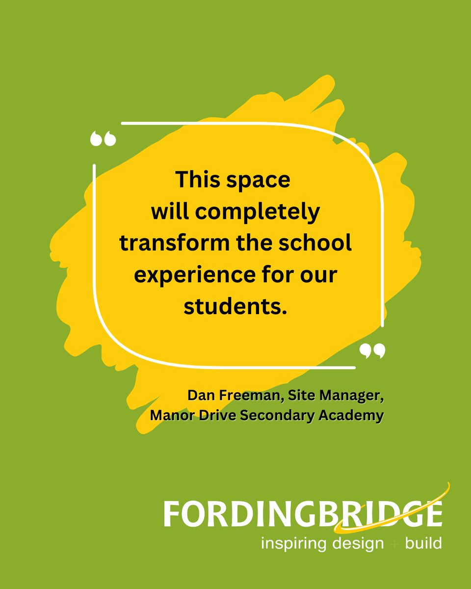 With the #SummerTerm in sight, take a look at how Manor Drive Secondary Academy has maximised their outside space with one of our large canopies.

Interested in additional space for your growing school? Get in touch to see how we can help fordingbridge.co.uk

#SecondarySchool
