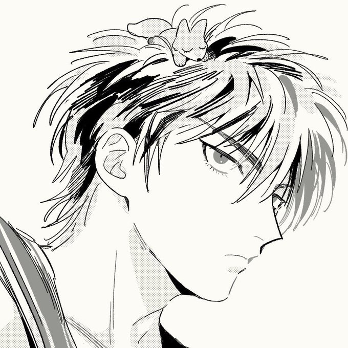 トッモの嶋田氏@remdgc_  にショーホクも、描いてくれ…‼️ってお願いしててたら早速るかわを描いてくれました良すぎ…⁉️😭がっごえ゛ぇ゛〜・・・🙏本人にも言ったけどもう何年も前から流川描いてる人の流川なんだよな…😭🦊🫶 