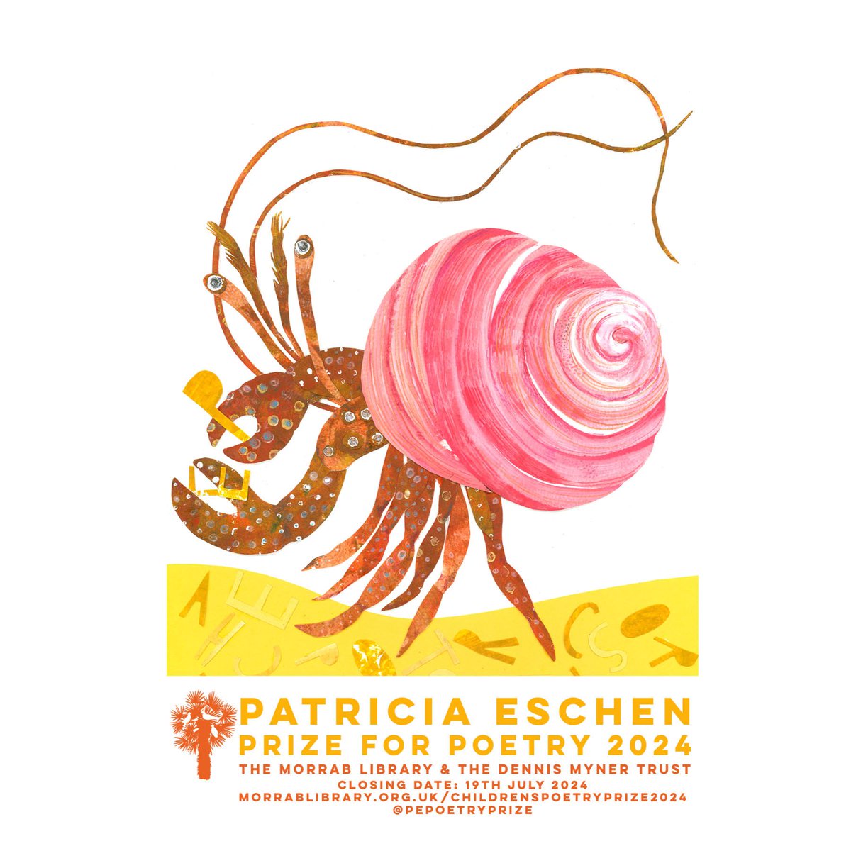 The Patricia Eschen Prize for Poetry also has a children’s competition! It is open to young poets all over the world & has two age categories – aged 4 to 11 & 12 to 17. It is free to enter. Find out more here: bit.ly/3ycs3Gk