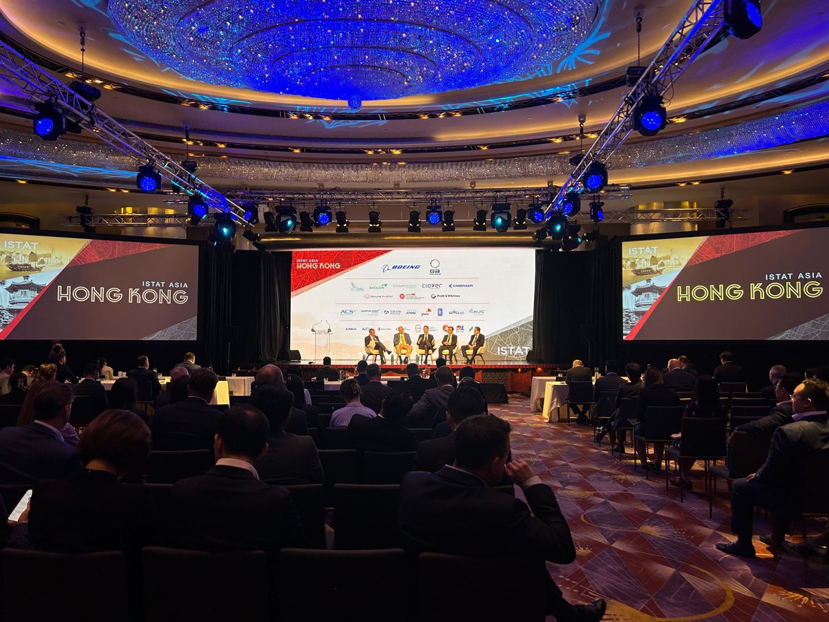 For our final panel of #ISTATAsia, Robert Martin is joined on stage by lessor CEOs Robert Korn of Carlyle Aviation Partners, Ted O'Byrne of AviLease, Mike Poon of CALC and Firoz Tarapore of DAE Capital to discuss hot topics in aviation today. #ISTATEvents #ISTATNetworking