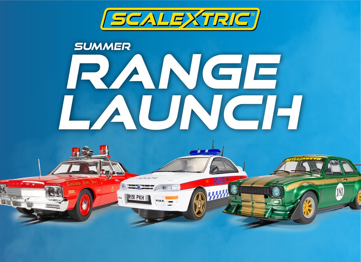 Welcome to the 2024 Summer Releases from Scalextric! Stay tuned for the next hour or so to see a sneak preview of some of the awesome new cars we have lined up for you. If you can’t wait, then head over to Scalextric.com to see details of the full announcement as well
