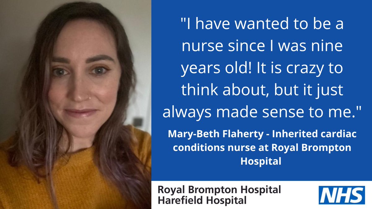 Inherited cardiac conditions nurses like Mary-Beth support patients and their families to help them deal with the challenges of living with their heart conditions. Read about how Mary-Beth got into nursing and why she couldn't imagine doing anything else rbht.nhs.uk/careers/what-o…