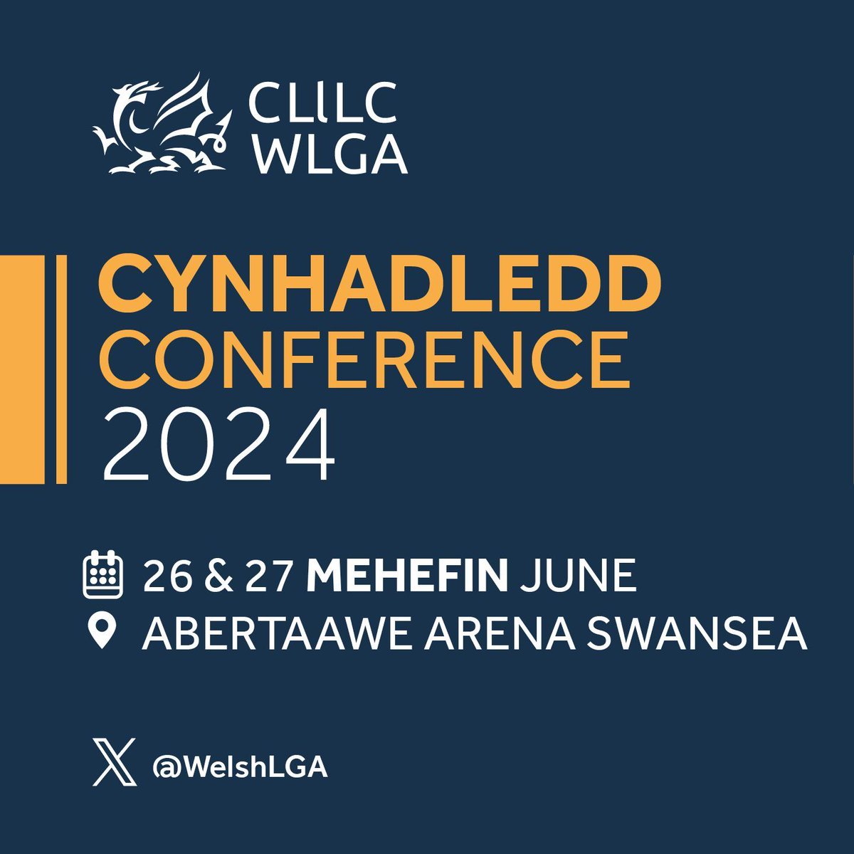 Mae dal amser i fod yn noddwr am mhrif gynhadledd sector cyhoeddus Cymru. Anfonwch ymholiadau at: press@wlga.gov.uk buff.ly/4bjdi2u