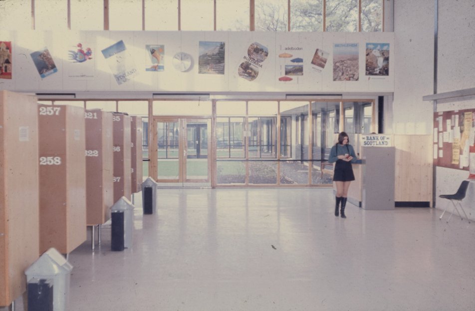 #TBT to 1967- 📍Crush Hall, Pathfoot in colour taken shortly after the building opened💚 #ThrowbackThursday