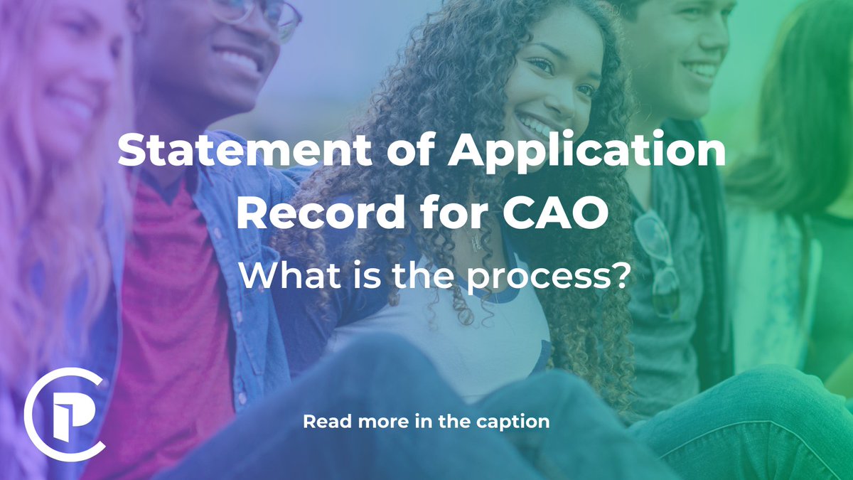 What is the Statement of Application Record for CAO? Here are instructions to help you fill it in: ow.ly/gJBz50RyzrY #CAO #CAO2024 #Leavingcert #Leavingcert2024 #SeniorCycle