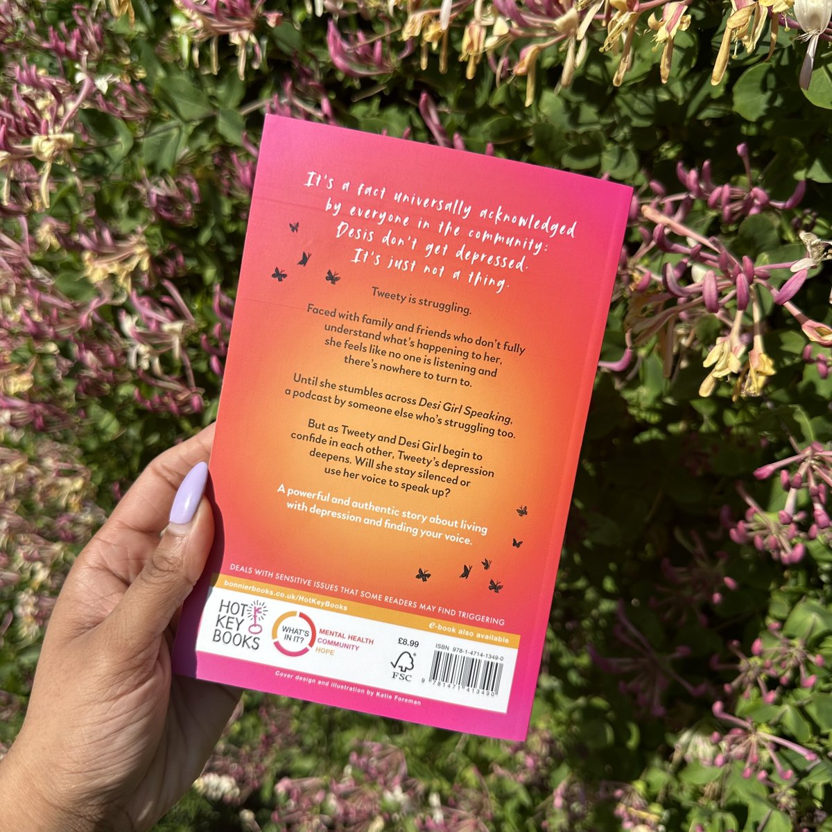 🦋 Desi Girl Speaking 🦋 'It is a story not only of struggling but also of resilience, of family & friendships & finding your voice. To all of you who are hurting silently: it gets better, I promise.' - @huanika We're so proud to publish this book today: lnk.to/DesiGirlSpeaki…