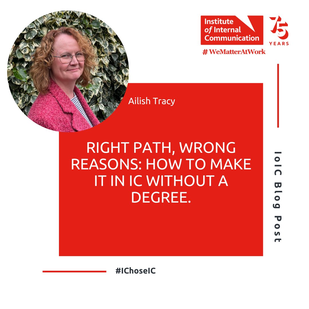 #IChoseIC ambassador Ailish Tracy shares her unique journey into the IC profession by not taking the traditional route. Find out how Ailish's diverse experiences shaped her career and continue to inspire her innovative approach in IC. Read here| ow.ly/QN9550RzhtT