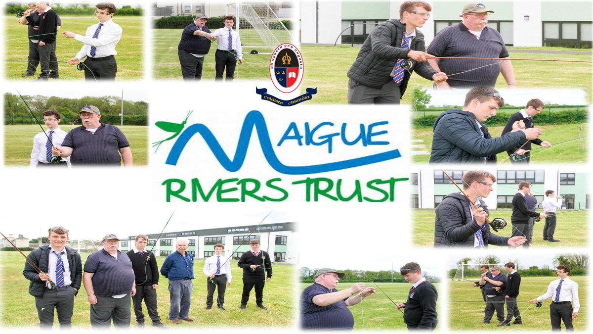 Cast your lines & dive into the art of Fly fishing in @colaiste. We are delighted to announce our partnership with @MaigueRivers to bring students & the community an exclusive Fly Fishing course. @LCETBSchools @ETBIreland @CroomCDA