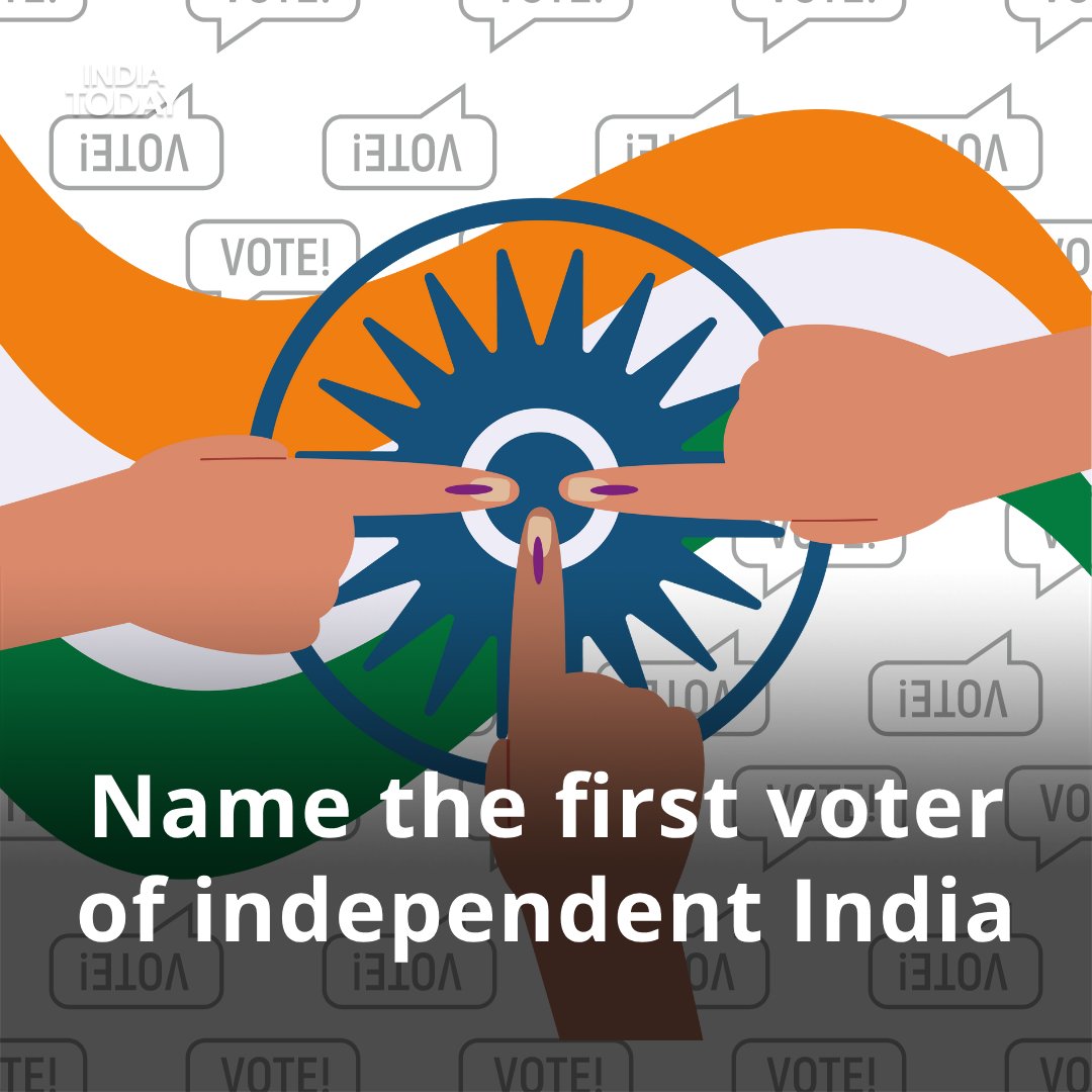 Do you know the name of the first voter of independent India? 🗳️

Come back at 7 PM for the correct answer ⏳

#ITYourSpace #YourSpace #LokSabhaElections2024 #TalkToUs #Voting #Elections