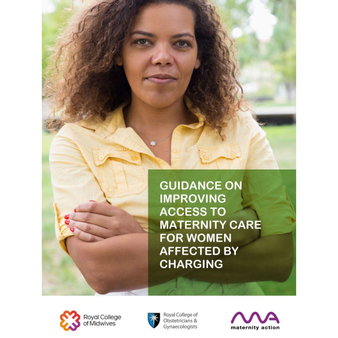 We are pleased to join with <a href="/RCObsGyn/">RoyalCollegeObsGyn</a> &amp; <a href="/MidwivesRCM/">Royal College of Midwives 💙</a> to develop updated guidance on supporting access to maternity care for pregnant women &amp; people affected by NHS charging. 

Read more here: tinyurl.com/5n74h2tj.