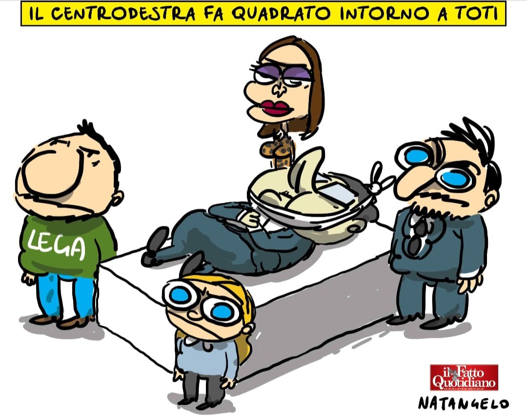 A difesa - la mia vignetta per Il Fatto Quotidiano oggi in edicola! 

#toti #liguria #vignetta #fumetto #memeitaliani #umorismo #satira #humor #natangelo