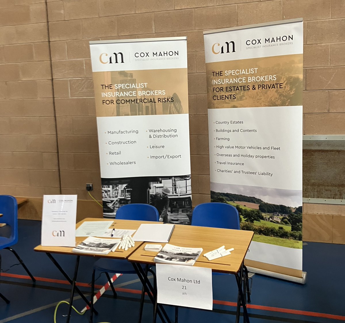 Happy to support <a href="/ShrewsburyHigh/">Shrewsbury High School</a> "Aspire" Careers Convention yesterday evening. Enjoyed meaningful conversations regarding insurance as a possible career.
