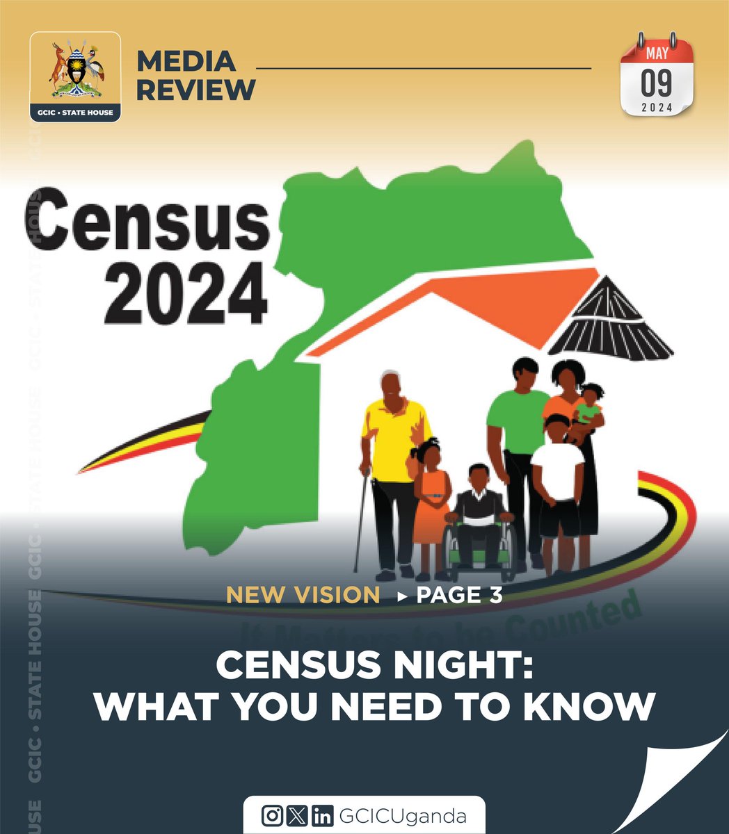 Stand and be counted!! 

Read more details of census in the #GCICMediaReview::

media.gcic.go.ug/gcic-media-rev…