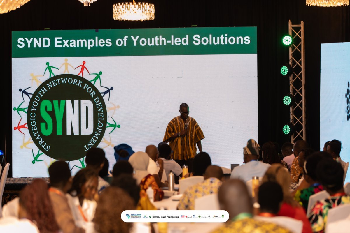 Another thought-provoking presentation was delivered by our executive coordinator @chibeze1. Something is definitely missing but we can change it as youth together! #AYC2024  #weareshifting