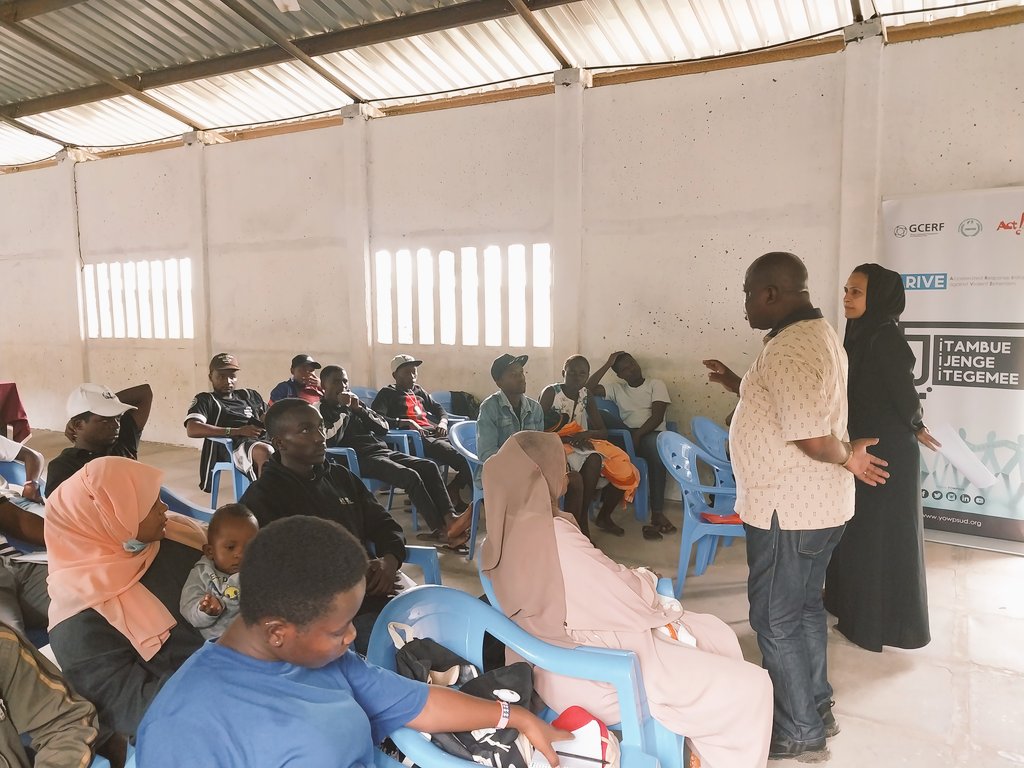 YOWPSUD facilitated a mentorship session for youth from Magarini Sub-county focusing on human rights & GBV. The topics were carefully selected to provide youths with knowledge on recognizing, reporting, and addressing GBV cases effectively. #PamojaInitiative #AriveKilifi