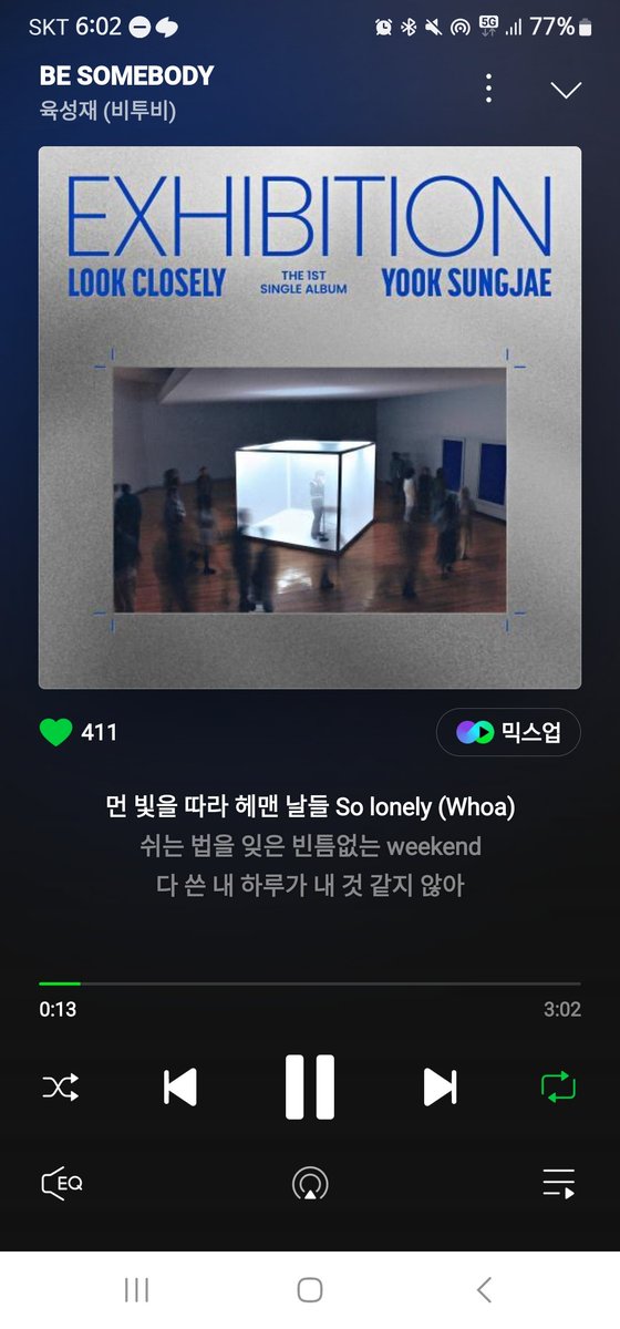 🦊BE SOMEBODY - 육성재 (비투비) - 들어보세요💙

kko.to/mb_g37QIod