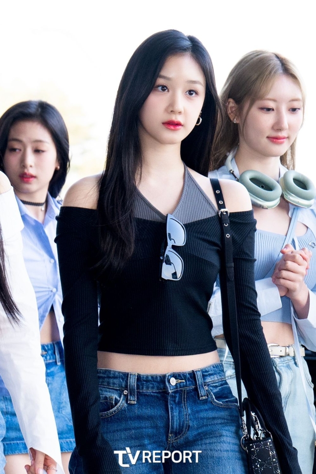 KVerselife's tweet photo. #PHARITA of #BABYMONSTER at Gimpo International Airport, today https://t.co/VVLsB3QlN8