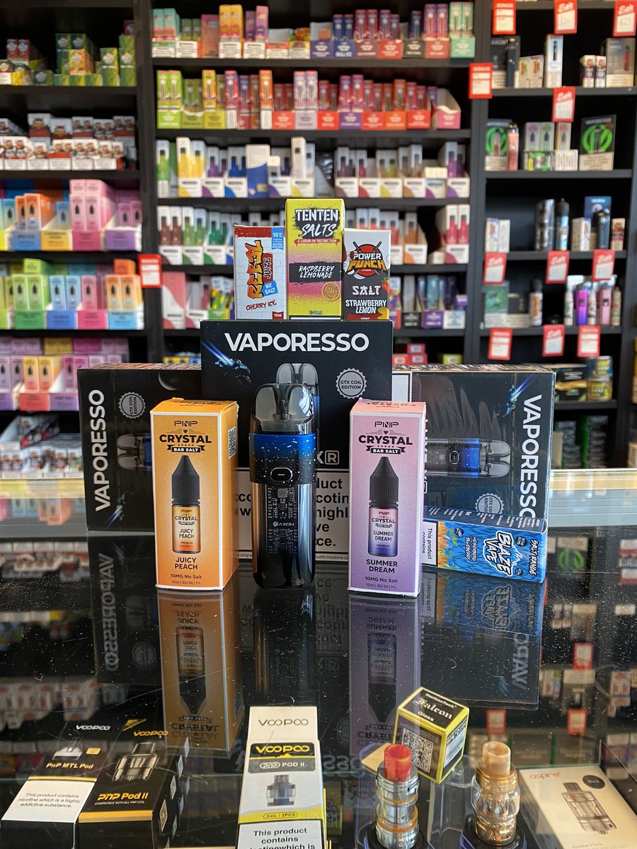 Vaporesso luxe XR kit on offer in store £30 with 2 Nic salts
Come on down and grab yours today

#vape #vapelyf #clouds #ecig #vaping #quitsmoking #geekvape #vaporesso #voopoo #premiumeliquid #uwell #smoktech #iblazeopenshaw #manchestervape #openshaw #gorton