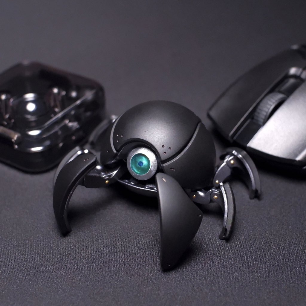 piyopiyo_crafts's tweet photo. 3Dプリンタ製カニタマ
マットブラックVer.⚫️ https://t.co/DWaGeS8FZ0