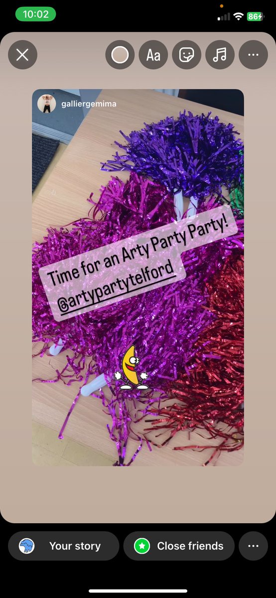 Whoop whoop! #artypartytelford