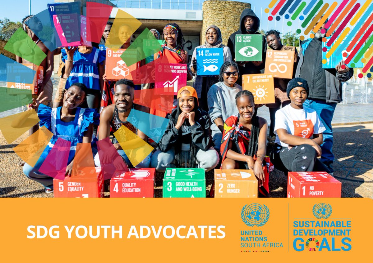 Opportunity alert: South Africa #SDG Youth Advocates... to complement the @UN's ongoing efforts to promote Meaningful Youth Engagement, the @UNinSouthAfrica calls for nominations to serve as #SDGs Youth Advocates. For more info see: southafrica.un.org apply by 1 June 2024