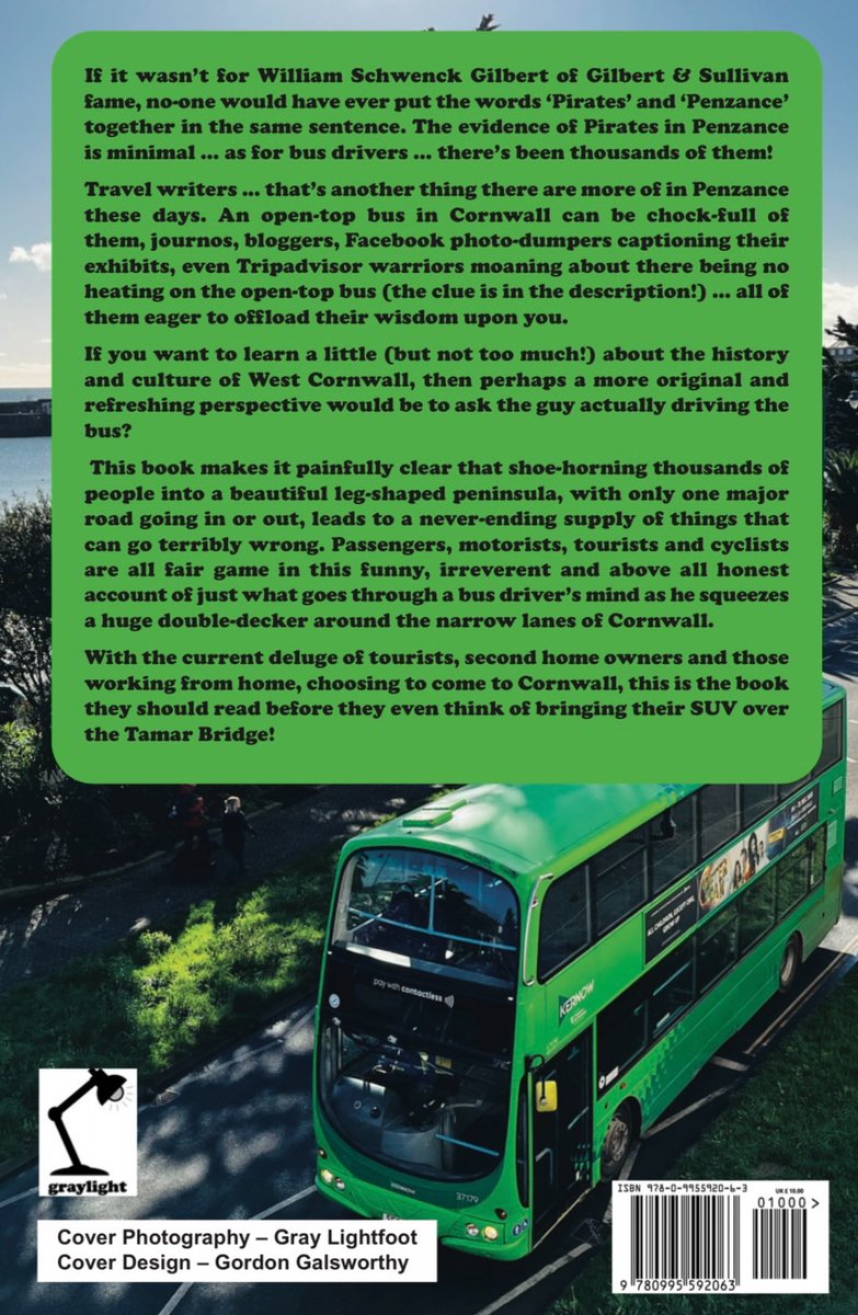 There’s plenty of books about #buses but not many about #busdriving. @GoCornwallBuses @by_Kernow @BusAndTrainUser @BusesSouthWest Here’s ‘The Bus Drivers of Penzance’ a funny, irreverent and honest account of just what it takes to drive a bus. Now available on Amazon £10.00