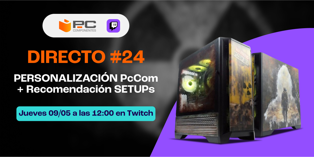 ✨ ¡DIRECTAZO MUY TOP! ✨ 😱 Comenzaremos sobre las 12:00/12:30 aprox ⏱ 🔥 ¡PERSONALIZACIÓN de @pccom , MONTAJE PC GAMING en directo y RECOMENDACIONES de SETUPS! 🎧🖱⌨🖥 Y como siempre habrá sorpresitas para todos los SUBS del canal 😜 ¡A qué esperas! ➡