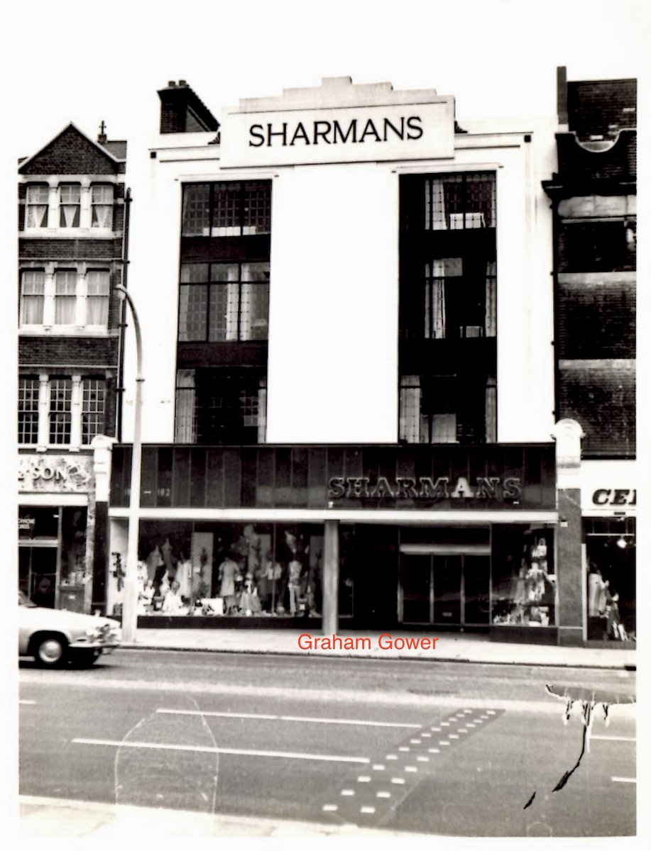#ThrowbackThursday takes us back to 1972 and a picture of a lost Streatham department store, Sharmans. The site is now occupied by WH Smith's and the Post Office #StreathamHistory. Photo courtesy Marion Gower