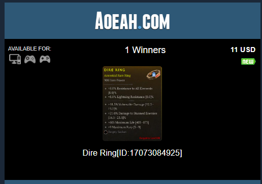 🎁💥Get FREE Diablo 4 Dire Ring from AOEAH.COM! 💥🎁
👉Visit aoeah.com/diablo-4-givea…
🤩Don't miss out on the great Diablo 4 Items Giveaways
#D4 #Diablo4 #DiabloIV