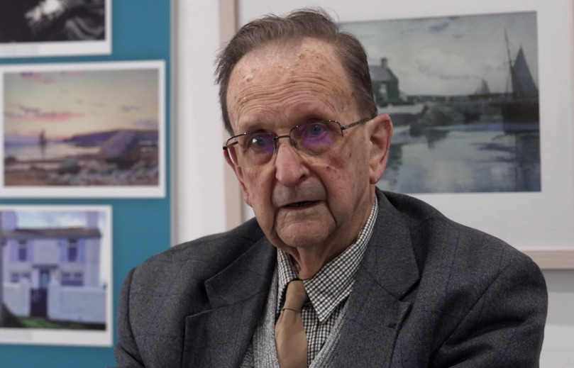 Say hello to Ted Hughes who will be answering questions from the younger generation in the Ein Hanes Ni: Cemaes film 📽️ The film will be released soon! 😃 @CemaesCentre