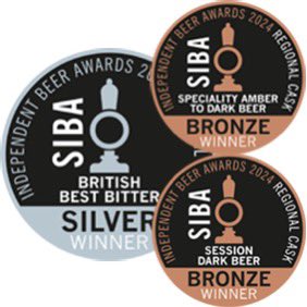 We were awarded these beauties at the SIBA South West Beer Awards - shucks !