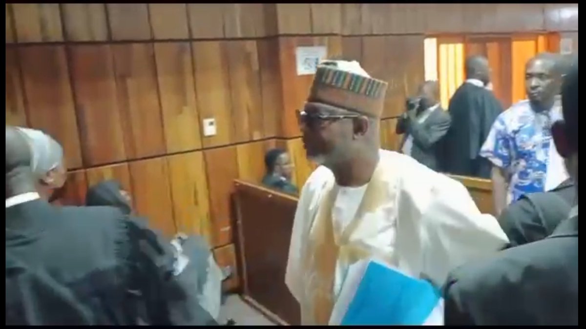 Former Aviation Minister, Hadi Sirika is in court this morning arriagned on a six count amended charges to the tune of two point seven billion Naira brought against him and his co-defendants by the State over allegations of fraud and abuse of abuse. Some of the defendants…