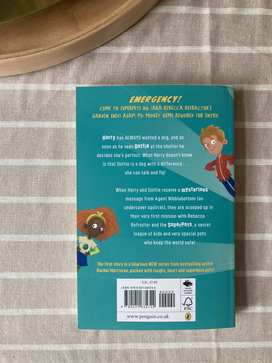 Thanks so much @PuffinBooks for the gorgeous copy of Supersausage to the Rescue! From @RachelMorrisroe and gorgeous illustrations by @jennytaylordraw. Big fans of Dottie in our house! #worldofstories #readingforpleasure #readingcommunity #childrensbooks