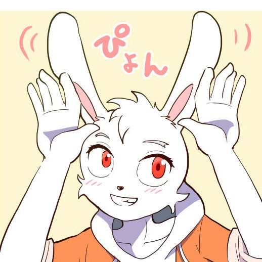 「rabbit boy smile」 illustration images(Latest)