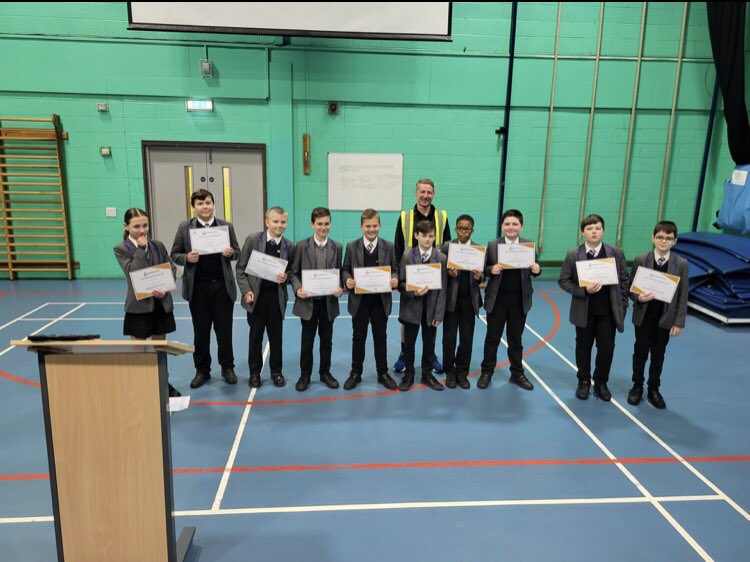 On Friday 26th April, some Year 7 and Year 8 students competed in the UK Maths Trust Junior Challenge and with great success! The Challenge included 25 multiple choice questions, which encouraged students mathematical reasoning, fluency, problem solving and precision of thought.