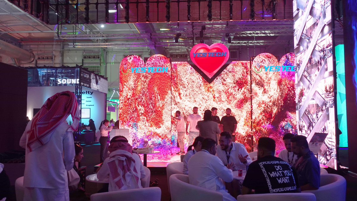 YESTECH_LED's tweet image. The past three days at SLS 2024 have been nothing short of remarkable for YesTech, filled with engaging discussions and the demonstration of our innovations. A heartfelt thank you to all who participated in making this event so successful!
#SLSExpo #LightSound #AVpro #leddisplay
