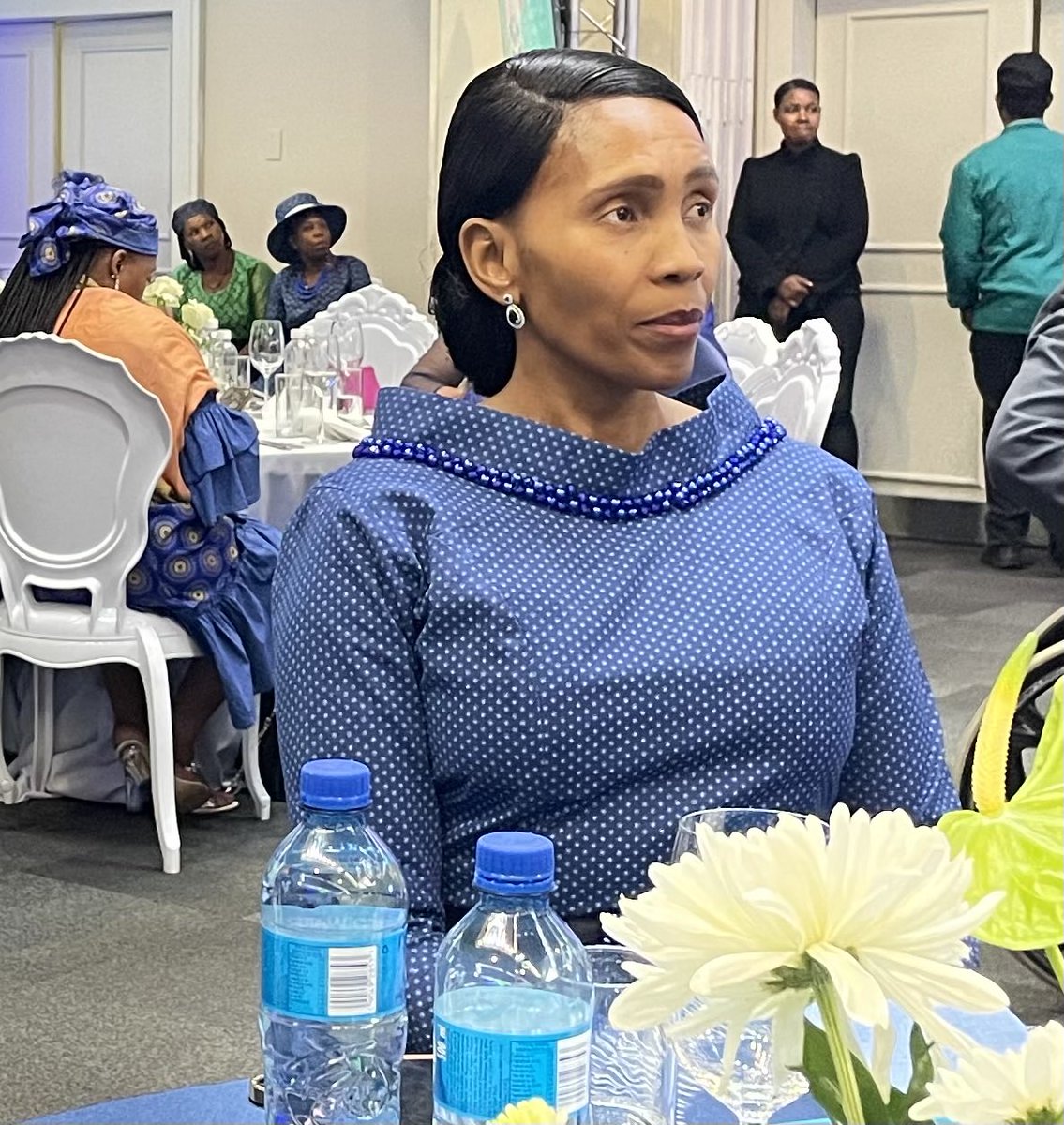 Her Majesty Queen Masenate on supporting girls: health &amp; education. Lesotho vaccinates close to 140000 girls protecting them against cervical cancer. Rea le boha mme! The ⁦<a href="/gavi/">Gavi, the Vaccine Alliance</a>⁩ alliance is working. Thanks ⁦<a href="/UnicefLesotho/">unicef Lesotho</a>⁩ ⁦<a href="/WHOLesotho/">WHO Lesotho</a>⁩ #Thefutureisnow