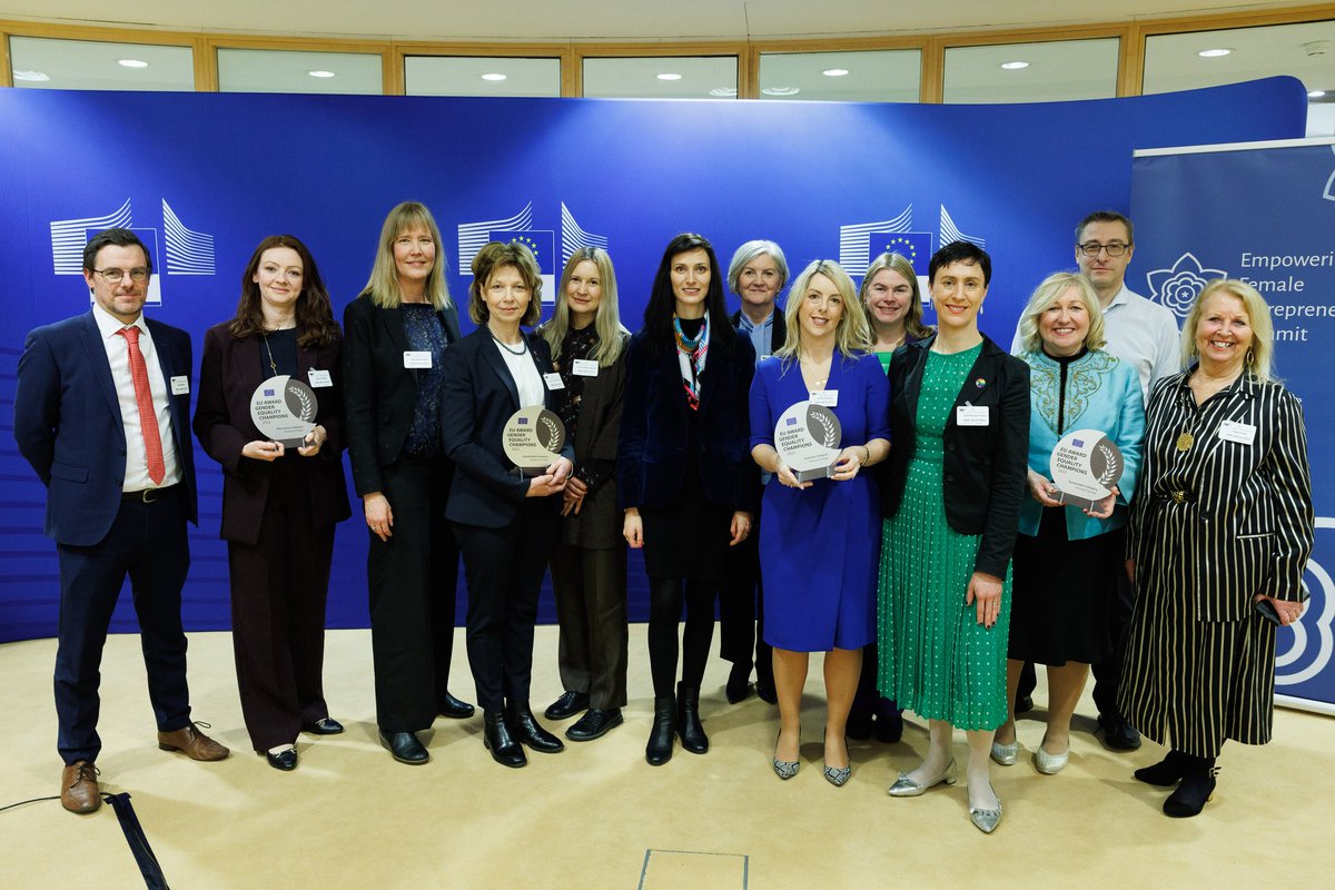 It will be an honour to attend the #GenderEqualityChampions Awards ceremony in Brussels on 15th May to celebrate academic and research organisations achievements in #GenderEquality & to share our testimonials as one of last years inaugral award winners #UnionofEquality #HorizonEU