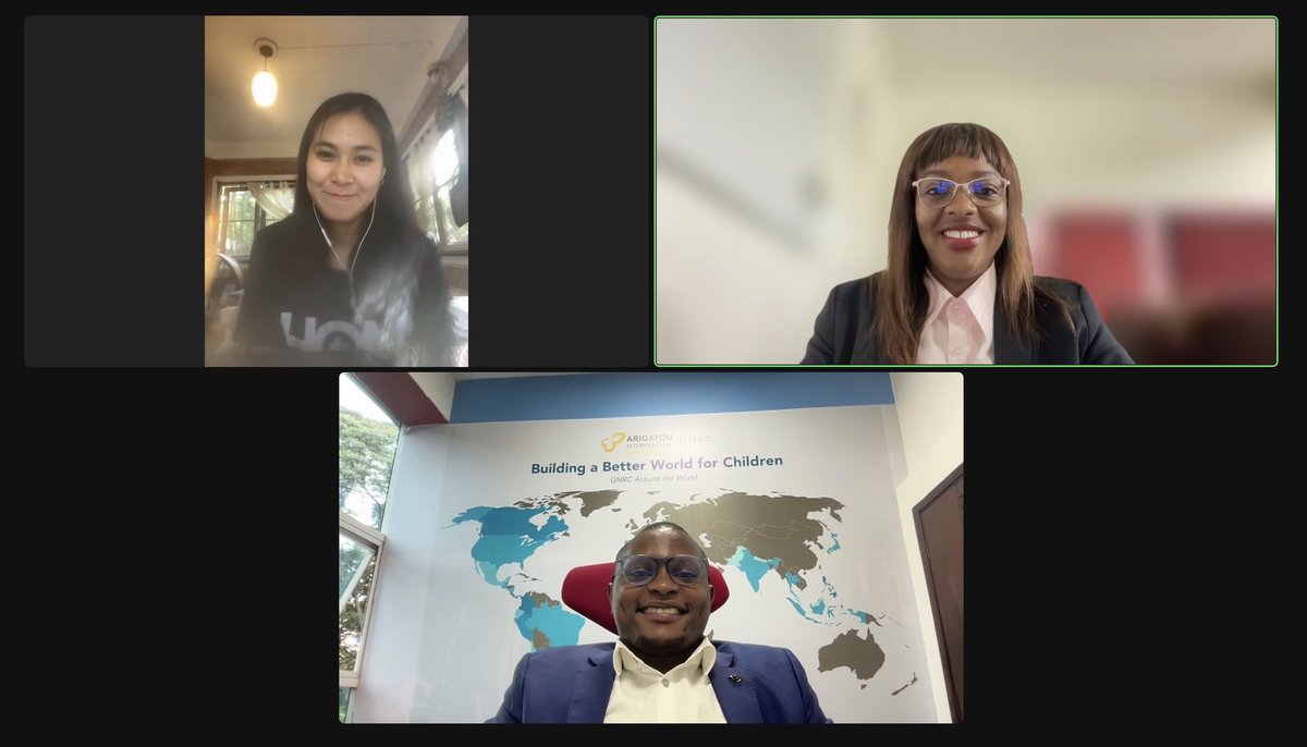 Just concluded a meeting with our GNRC Thailand Contact Person Ms. Opor. This is in preparation of the launch of GNRC Thailand in our efforts to strengthen the Mekong region. @Humph_ma @stacy_ndungu