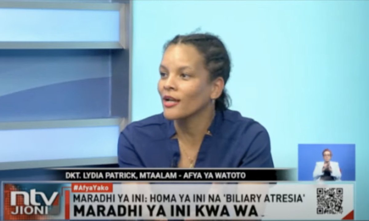 Watch our very own Dr. Lydia Patrick's interview on @ntvkenya #AfyaYako demystifying liver diseases in children: youtu.be/92HSjbca9IA?si…