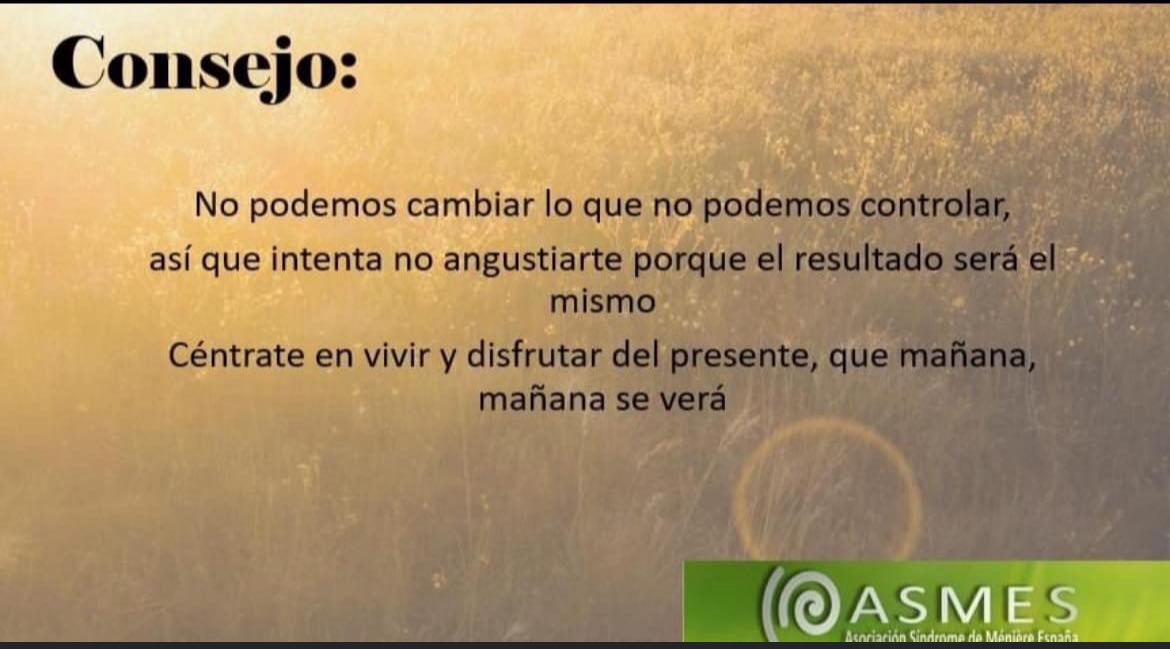 Consejo😀💚💪📝👩‍⚕️💊      

#ASMES  #meniere #SíndromeDeMénière #BuenosDias #vértigo #acúfeno #hipoacusia