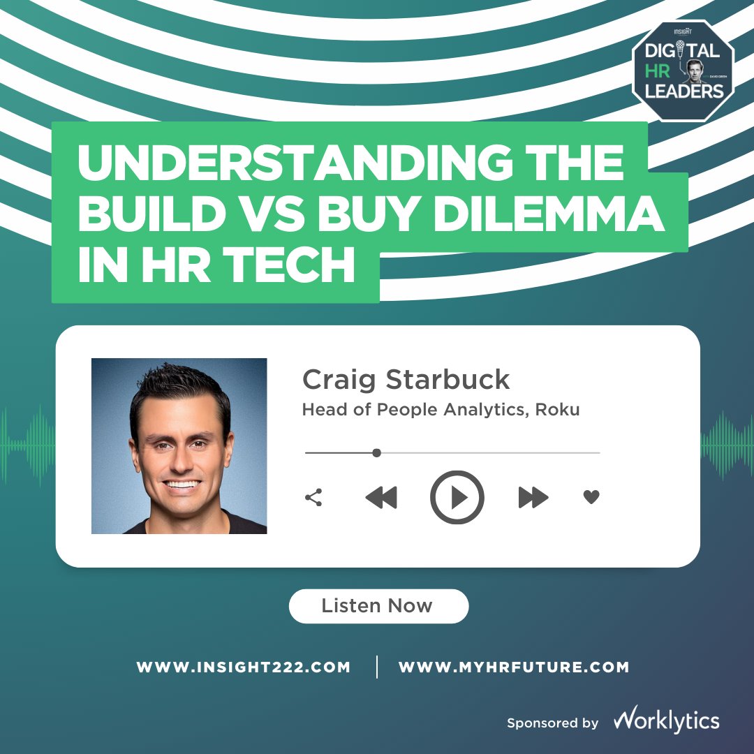 myHRfuture (@myhrfuture) on Twitter photo Our newest episode of the #DigitalHRLeaders #podcast: "Understanding the Build vs Buy Dilemma in HR Tech" features Craig Starbuck. Listen to the full episode now! myhrfuture.com/digital-hr-lea……
<a href="/Worklytics/">Worklytics</a>
<a href="/david_green_uk/">David Green</a> Our newest episode of the #DigitalHRLeaders #podcast: "Understanding the Build vs Buy Dilemma in HR Tech" features Craig Starbuck. Listen to the full episode now! myhrfuture.com/digital-hr-lea……
<a href="/Worklytics/">Worklytics</a>
<a href="/david_green_uk/">David Green</a>