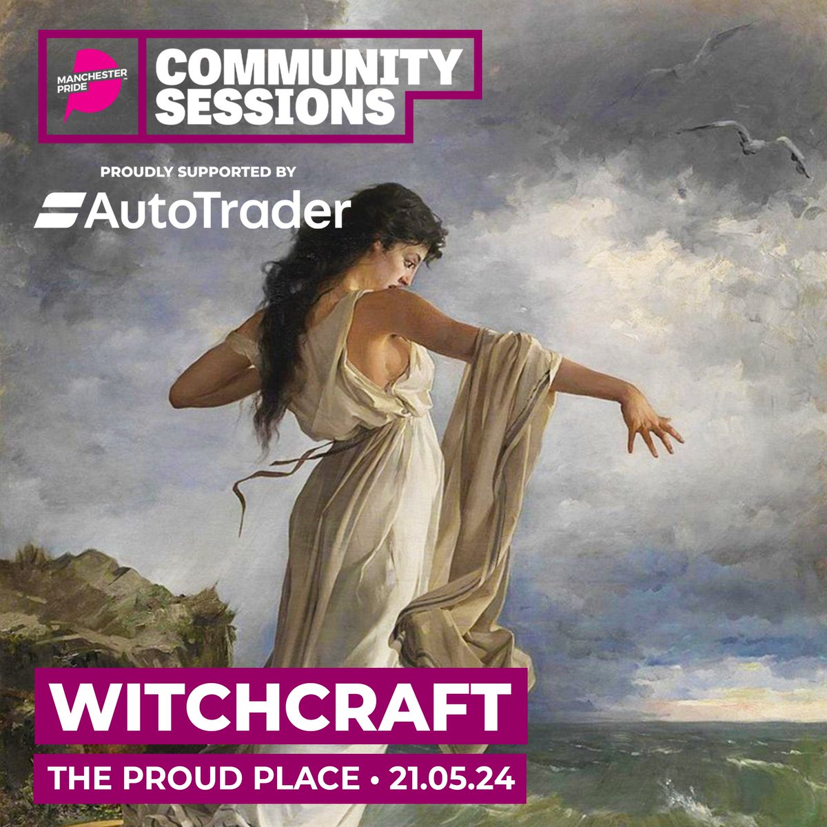 Calling all queer witches! 🖤🏳️‍🌈🏳️‍⚧️ Join us at our next Community Session on 21st May as we discuss all things Witchcraft and teach you how to read Tarot 🔮 Find out more and sign up: eventbrite.co.uk/e/897047562407 ✨