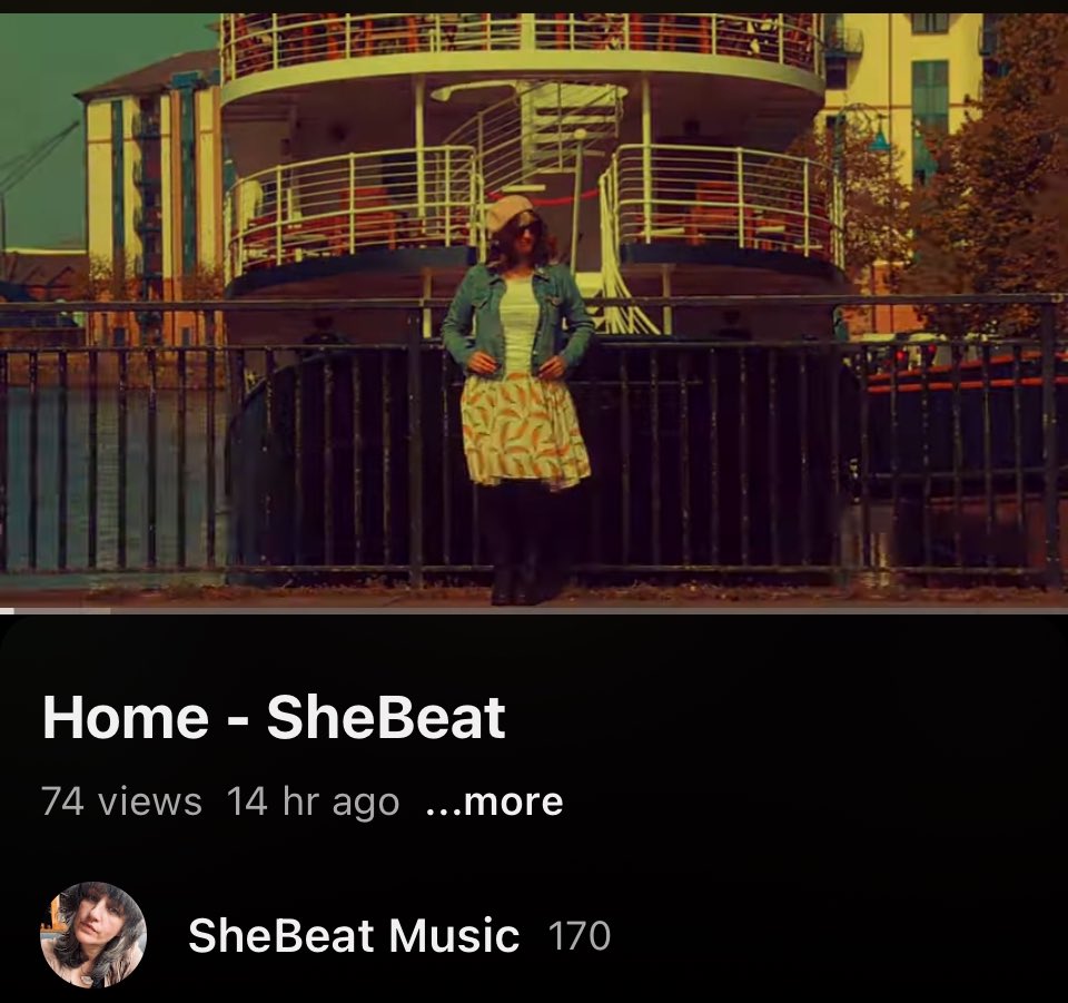 Thanks to everyone who has listened to my new single Home 🙏🏻 🎶 Now there's a DIY video accompaniment made in Leith 👌🏻 It's on my youtube channel for your viewing pleasure - let me know your fav scene? 🎞️✨ #singersongwriter #diymusic #madeinscotland #NewMusic