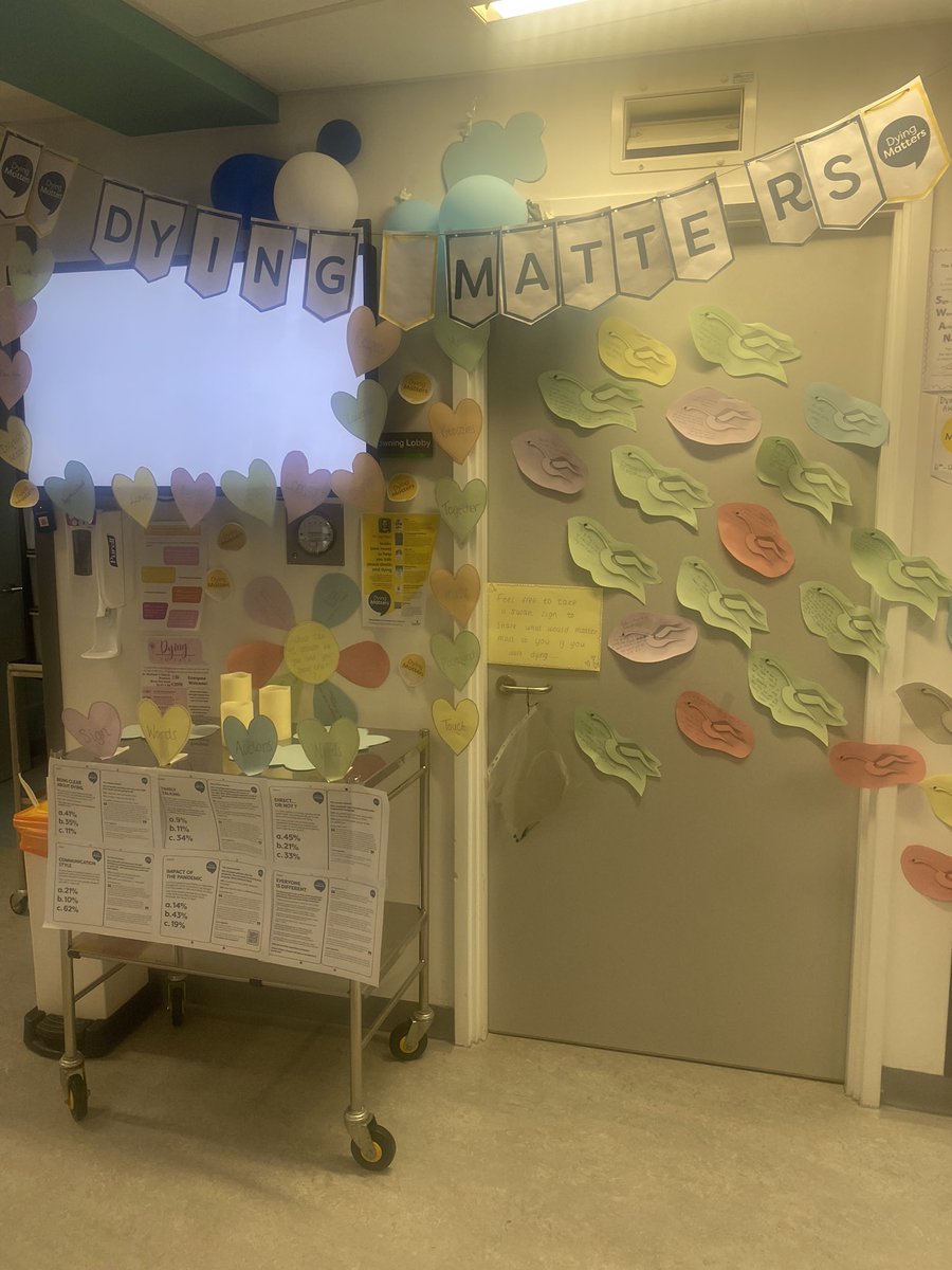 Danielle beswick (@nursingbeswick) on Twitter photo Loving the display on H1 for dying matters week. <a href="/NcaPef/">NCA PEF Team</a> <a href="/TNATeamNCA1/">TNATeamNCA1</a> <a href="/NcallianceP/">NCA Preceptorship Team</a> <a href="/NCAlliance_NHS/">Northern Care Alliance NHS Foundation Trust (NCA)</a> Loving the display on H1 for dying matters week. <a href="/NcaPef/">NCA PEF Team</a> <a href="/TNATeamNCA1/">TNATeamNCA1</a> <a href="/NcallianceP/">NCA Preceptorship Team</a> <a href="/NCAlliance_NHS/">Northern Care Alliance NHS Foundation Trust (NCA)</a>