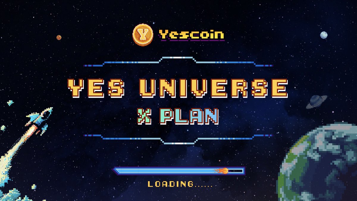 Welcome to the #YesUniverse! 🌌 YesCoin is proud to announce the initiation of our “ X Plan”, partnering with @ton_blockchain ecosystem projects. Let's 'Put Crypto In Every Pocket，Pave The Way For A Decentralized Future Together !'💎 #YesCoinXPlan #Yescoin #YesUniverse