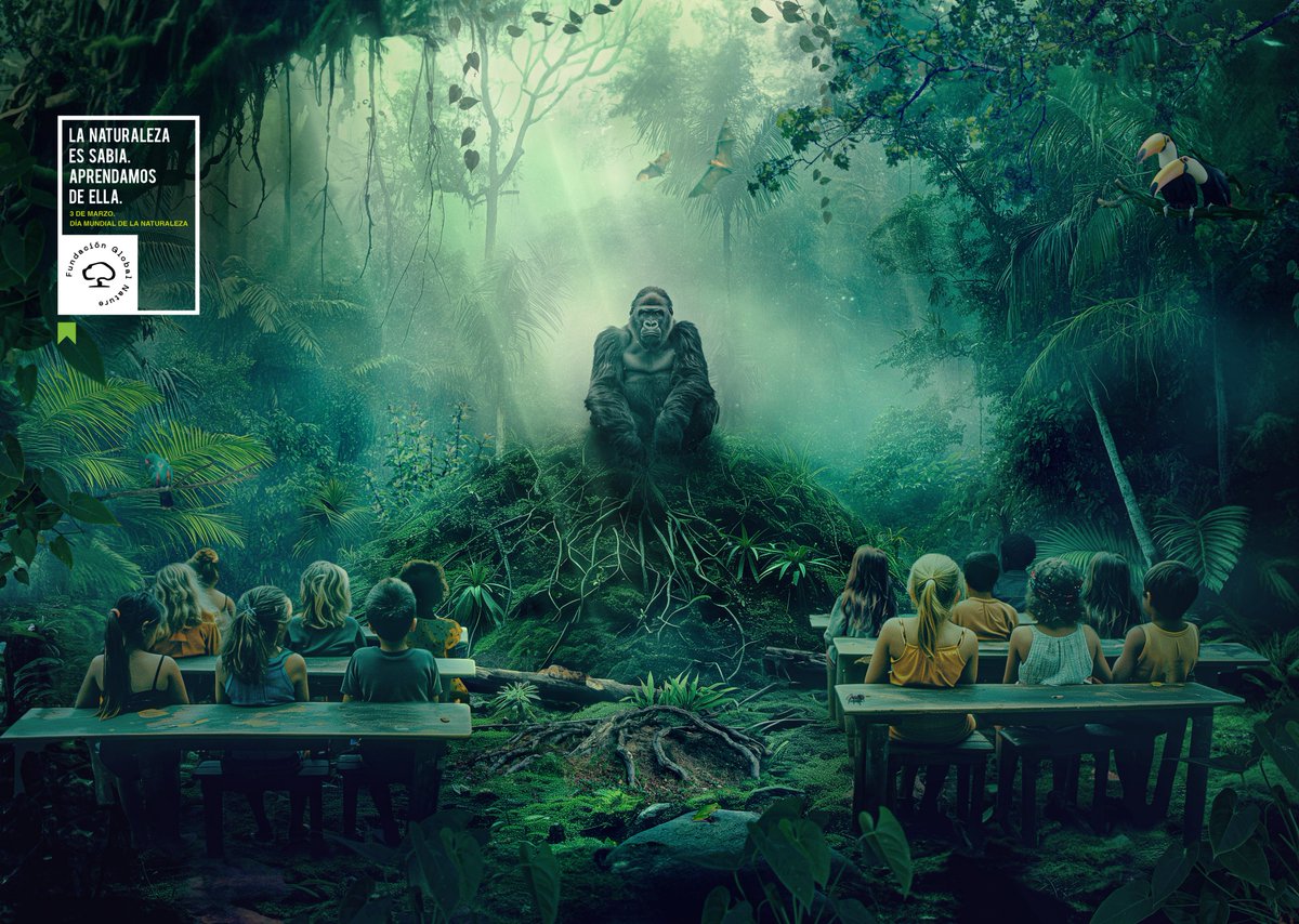 “La naturaleza es sabia. Aprendamos de ella”.

M&amp;C Saatchi ha creado la nueva campaña para Fundación Global Nature, en su compromiso por proteger la naturaleza y la biodiversidad, que gira en torno a la importancia de una educación desde temprana edad para cuidar la naturaleza.